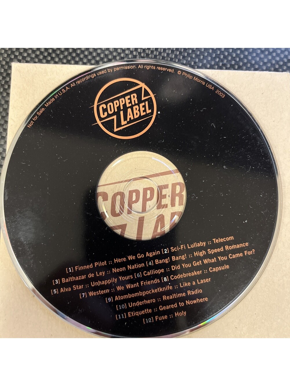 Copper Label - Picture 3 of 4